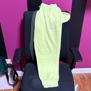 Nike Neon Green Joggers